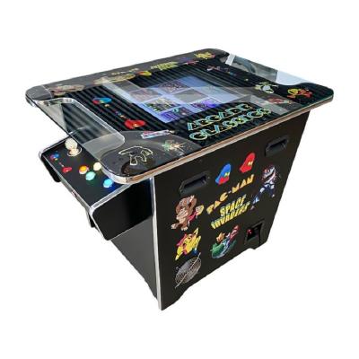 China Wholesale Cheap Cocktail Wooden Arcade Table, Cocktail Arcade Machine, Classic Cocktail Arcade 2 Player MDF Cabinet for sale