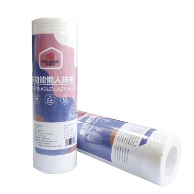 China Sustainable Wholesale High Quality Nonwoven Kitchen Towel Roll for sale