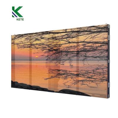 China Factory direct sale P3.91-7.82 outdoor waterproof LED display LED display transparent wall for rental and showcase for sale