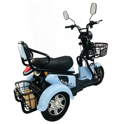 China Hot Selling Carbon Steel Tricycles Electric Bicycle Tricycle Three Wheel Electric Tricycle for sale