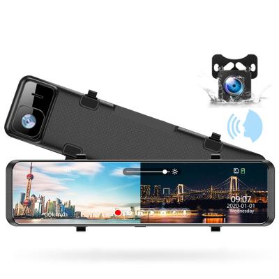 China Bluetooth Right Hand Drive Wifi Voice Control 11.26 Inch 4K Car Dash Cam Front And Rear Dashcam 4K Wifi Rear View Camera For Car for sale