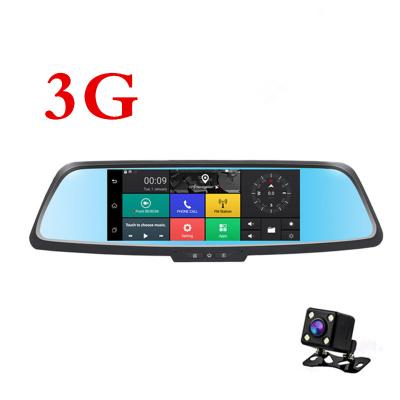 China Loop Recording 7 Inch Full HD 1080P Dash Cam Support 3G and GPS Can Monitor Car Black Boxcar Dash Cam for sale