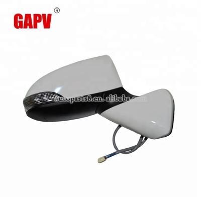 China 2014 Best Sales Auto Body Parts Auto Spare Parts R Side Mirror With Light For Rearview Suit For EZ for sale