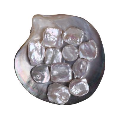 China Freshwater Pearl AAA Grade 14~17mm Irregular Popcorn Loose Pearl Petal Shape Keshi Freshwater Pearl for sale