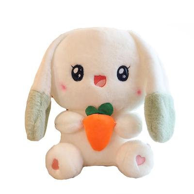 China Cartoon Cute Carrot Rabbit Plush Toy Doll Cartoon Animal Doll Birthday Gift Girl Cross border Rabbit Doll for sale