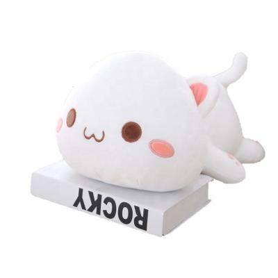 China Cartoon Cute Cute kitten plush toy filled with animal pets, soft anime cat plush pillow for children for sale