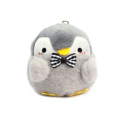 China Cotton Hot Souvenir Gifts Cute Plush stuffed toy key ring chain small penguin Cartoon Kawaii animal Keychain pendant for sale