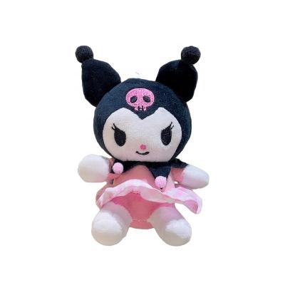 China Pp cotton New Kulomi Doll Plush Pendant Grab Machine Doll Wholesale Internet Celebrity Doll Bag Keychain Plush Toys for sale