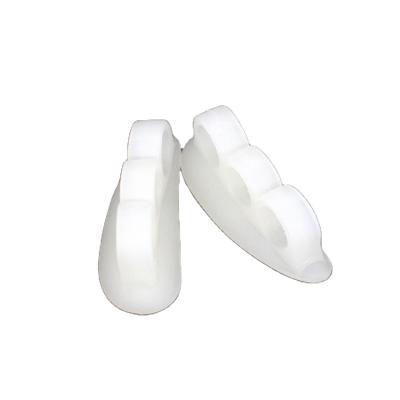 China Silicone Soft Toe Separator Foot Finger Care Toe Straightener Separators Hallux Valgus Correction for sale