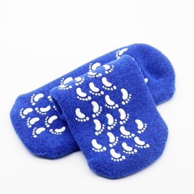 China Relax Hot Selling Moisturizing Cotton Gel Socks Silicon Gel Socks Spa Gel Socks for sale