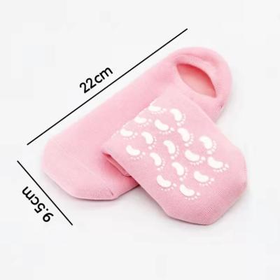 China Relax Cotton Hot Selling Gel Moisturizing Socks Silicon Gel Socks Spa Gel Socks for sale