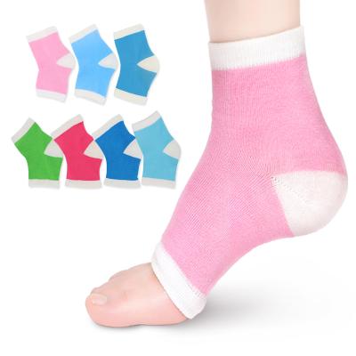 China Viable SPA Anti-Crack Moisturizing Socks Women's Heel Protection Heel Socks for sale