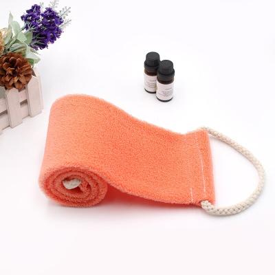 China Long Compressed Bath Body Brush Towel Shampoo Silicon Body Brush Bath Shower Body Brush for sale