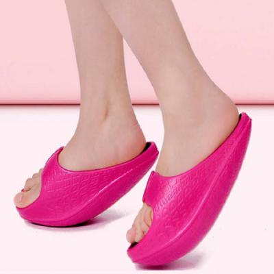 China Fashion trend fitness equipment skinny legs rocking shoes sporting fitness yoga stovepipe slippers for sale