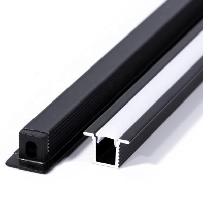 China Aluminum Extrusion aluminium profile channel for led strip lighting U-Shape Aluminum Profile Extrusion Track for sale