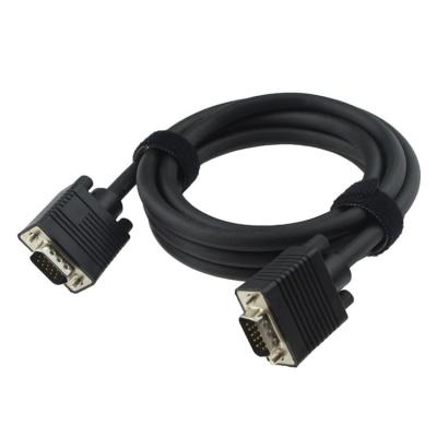 China High Quality15pin COMPUTER ANERA Male to Male VGA Cable PVC Jacket Computer Cable for Projector/Computer/HDTV/Monitor Display 2M for sale