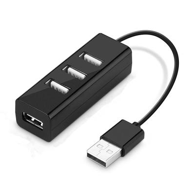 China ANERA New 4 Ports High Speed ​​Hot Selling Slim Slim USB 2.0 HUB with 15cm Cable for Laptop PC Computer AE-HUB4380 for sale