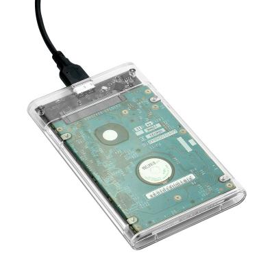 China SATA Hard Disk ANERA High Speed ​​Usb 3.0 To Portable Aluminum Sata 22pin Hdd Enclosure External For 2.5 Inch Sata Hdd SSD for sale