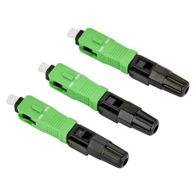 China Telecom Networks FTTH FTTX CATV Manufacturer FTTH Fast Fiber Optic Connector Sc RPA Single Mode Fiber Connector Sc RPA Fiber Optic Connector for sale