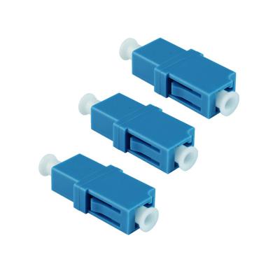 China FTTH LC/UPC SM SX Fiber Clamp Connector Fiber Optic Singlemode Simplex Adapter/Coupler for sale