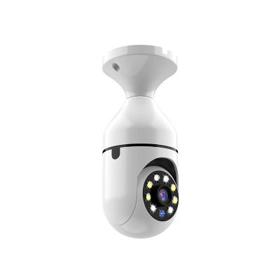 China 2022 NEW HD 360 Wifi NIGHT VISION CCTV Camera Bulb Security Surveillance Wifi IP PTZ Camera for sale