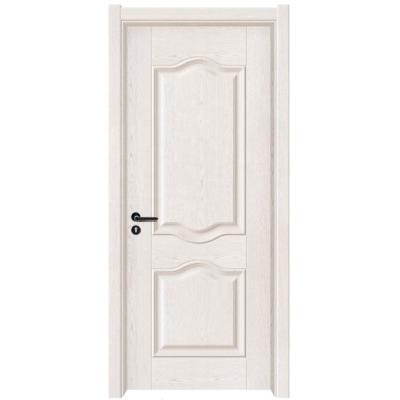 China Decoration 2 Panel Design Molded Melamine Door Skin Made With MDF/HDF Board For Home Office Decoration for sale