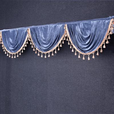 China Party Wedding Decoration 2022 Hot Selling Velvet Drape Swag With Tassel Decoration For Event Party Wedding Backdrop Curtain Stage Background for sale