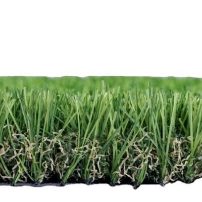 China 3600-18000 Dtex Playground Synthetic Grass Artificial Lawn Red Astro Turf Of Taishan for sale