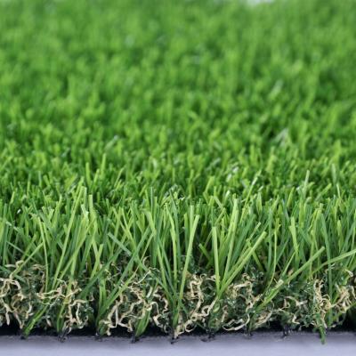 China 5500 Dtex Artificial Landscape Fake Turf For House Yard Garden School And Kindergarten With Great UV Resistance for sale