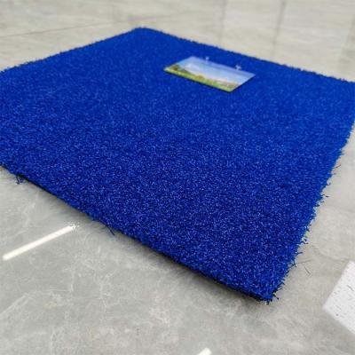 Chine Gazon artificiel de 15 mm pour le hockey 8000 Dtex Herbe synthétique bleue avec peu d'entretien Excellente performance à vendre