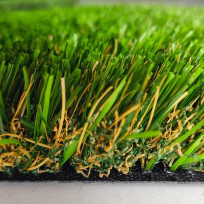 China Multi Color Blended 38mm Non Infill Artificial Grass High Density Anti Abrasion Used In Any Occasions for sale