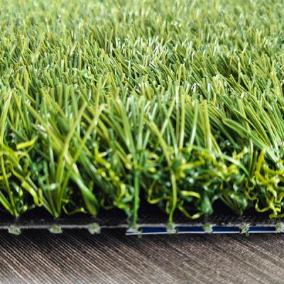 China 160 puntos de sutura/m 32 mm altura de pila Hierba artificial artificial recreativa utilizada para campos de paisaje y patios de recreo escolares en venta