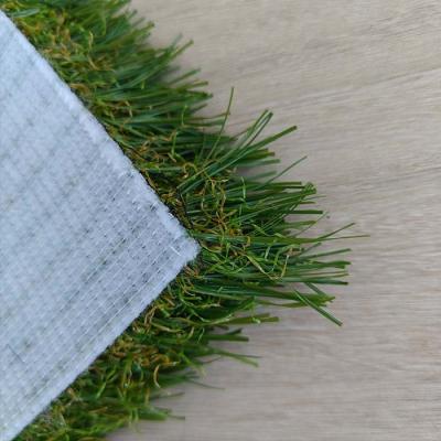 China Hot Melt Adhesive Landscape Artificial Grass And 8800 Detx 35mm Green Synthetic Grass for sale