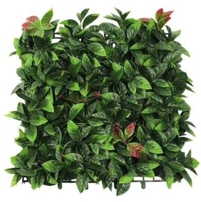 China Decoración de pared verde artificial de aspecto natural y de bajo mantenimiento en venta