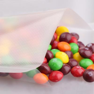 China Traditional Vacuum Pouch Texture Food Bags Design Plastic Embossed Vacuum Packing Textured Vacuum Bag For Keeping Food Fresh for sale