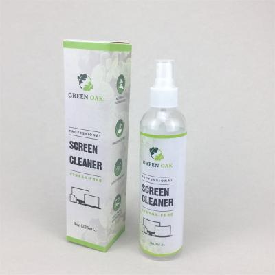 China Large Recycled Materials Screen Cleaner Package Box, Glass Cleaning Kit for sale