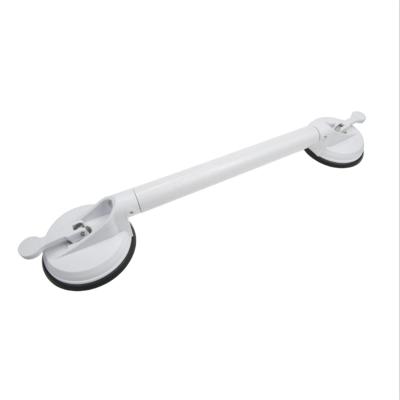 China Minimalist suction cup bathroom telescopic handle, 44-57cm for sale