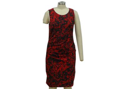 China Sleeveless Casual Summer Midi Dresses , Womens Summer Beach Dresses for sale