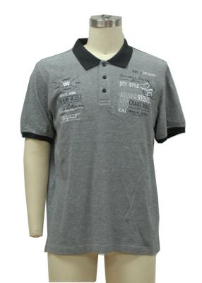 China Fio de mescla cinzento todas as camisas do polo T dos homens do algodão/polos dos indivíduos 48/50/52 tamanhos à venda