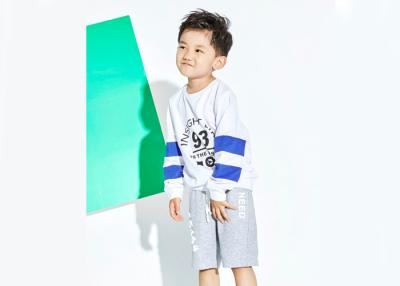 China Comfy Kids Boys Clothes Softer French Terry Sweater With Water Printing for sale