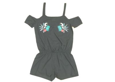 China Strappydames Vakantie Jumpsuit, Ééndelig Borrelsjumpsuit Aangepast Embleem Te koop