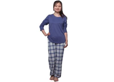 China Classical Soft Fabric Stripped Pajamas Nightwear Long Sleeve And Long Pant Sleepwear for sale