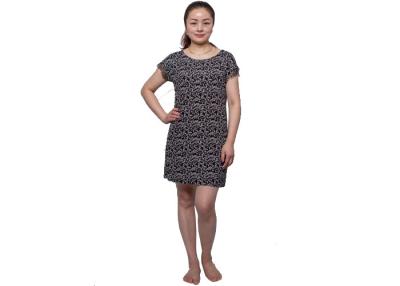 Chine Service d'OEM de chemise de nuit de douille de short de viscose/de chemises de nuit de l'été de femmes d'Elastane à vendre