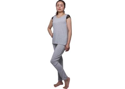 China Soft Gery Melange Jersey Ladies Nightwear Women ' S Loungewear Outfits for sale