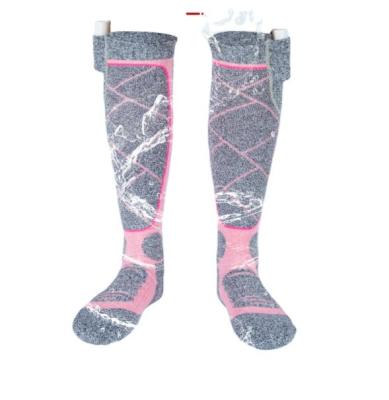 China Foot Full foot heating winter USB rechargeable warm socks modal cotton heating socks ski electric heating socks for sale