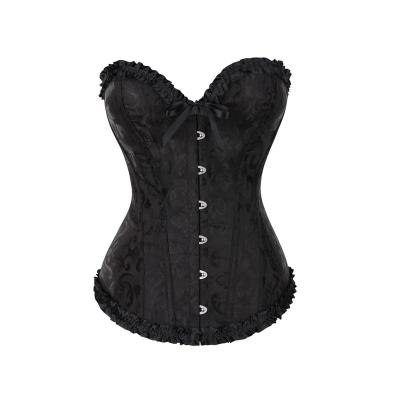 China Anti-Bacterial Amazon hot style corset chest and abdomen body sculpting bone clothing corset for sale