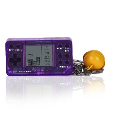 China Mini Handheld Tetris Retro Game Console Electronic Game Machine Classic Sales Maid Key Chain 54.5*47.5*51cm for sale