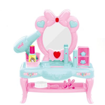 China Hot-selling classic toys children pretend educational play make up dresser toy princess style dresser toy 64*54.5*65cm for sale