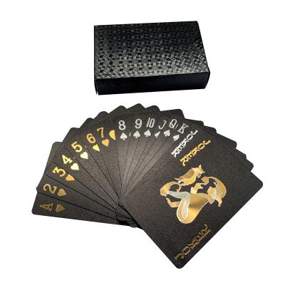 China Durable Hot Selling Good Flexibility Gift Poker Cards Plastic Waterproof Playing Cards Deck for sale