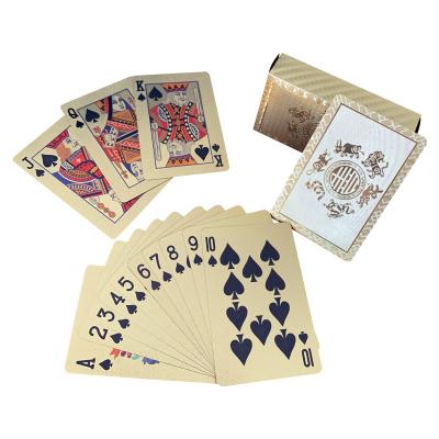 China Durable Cheap Price Custom Chinese Traditional Zodiac Design Printing Plastic Gold Foil Playing Poker Cards for sale